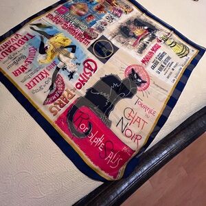 Parisian scene scarf